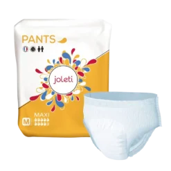 Culottes absorbantes à ceinture déchirable Joleti (6 sachets de 14)