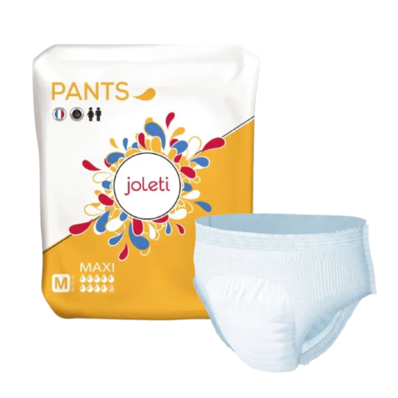 Culottes absorbantes à ceinture déchirable Joleti (6 sachets de 14)