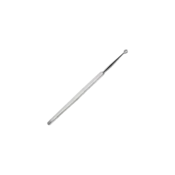 Curette dermatologique fine fenêtrée en inox Devaset - 16 cm