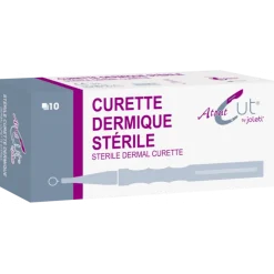Curette dermatologique stérile à usage unique (boite de 10)