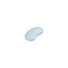 Cuvette haricot réutilisable en polypropylène blanc