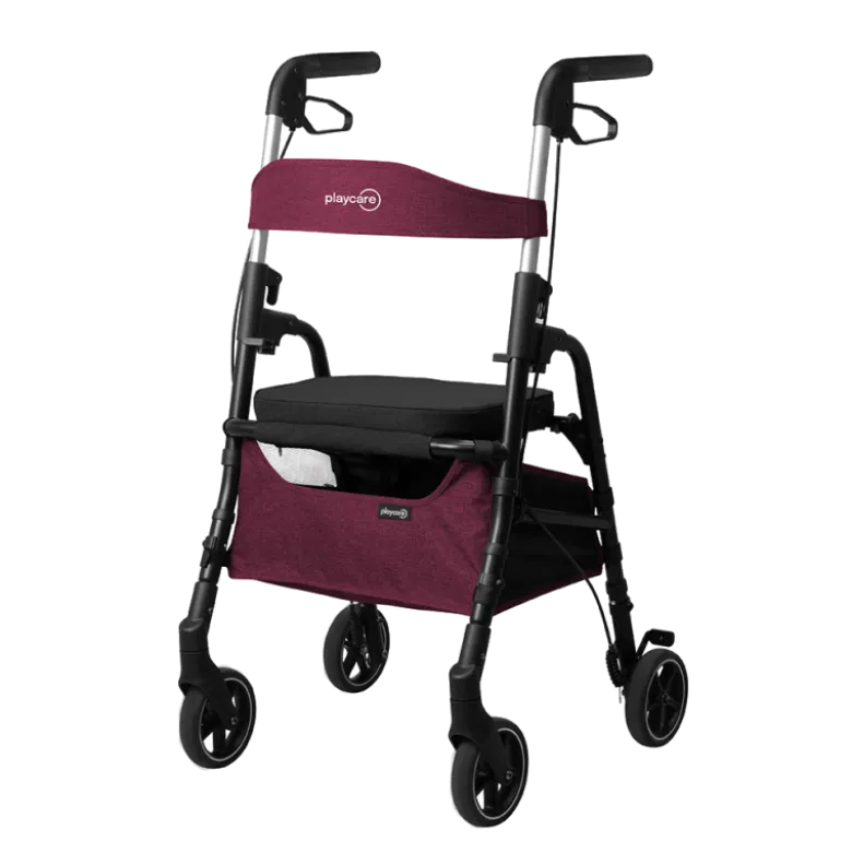 Déambulateur Rollator pliant 4 roues PlayCare W04