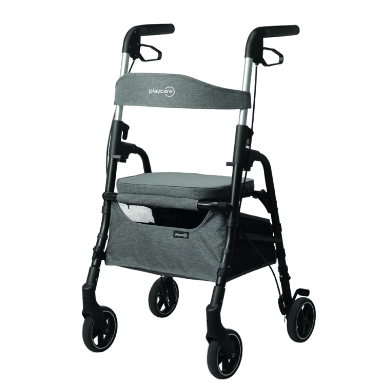 Déambulateur Rollator pliant 4 roues PlayCare W04