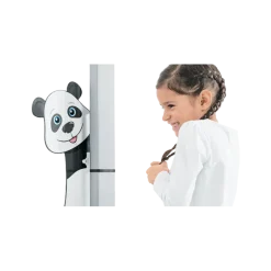 Décor de colonne panda pour pèse-personnes Seca