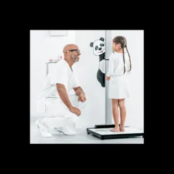 Décor de colonne panda pour pèse-personnes Seca