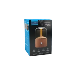 Diffuseur d’huiles essentielles en bois Lanaform Davy Mist