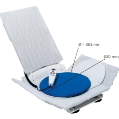 Disque de transfert pivotant Aquatec Trans pour élévateur de bain