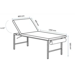 Divan d'examen fixe Vog Médical Eco