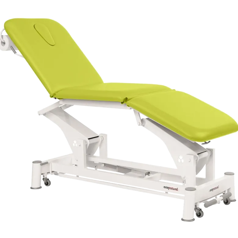Divan d'examen électrique Ecopostural CXX56 / CXX57 (1 moteur) + Tabouret et housse offerts