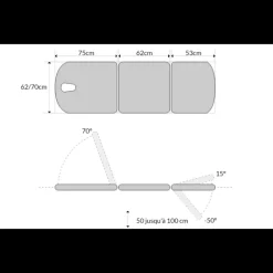 Divan d'examen électrique Mobercas CE-0137 (1 moteur)