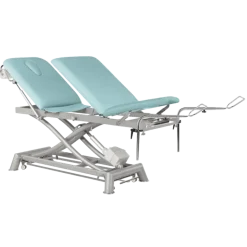 Divan d'examen mixte électrique Ecopostural Cxx81T13 et Cxx82T13 (1 moteur) + Tabouret et housse offerts