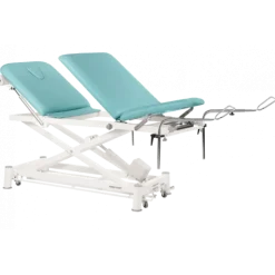 Divan d'examen mixte électrique Ecopostural Cxx81T13 et Cxx82T13 (1 moteur) + Tabouret et housse offerts