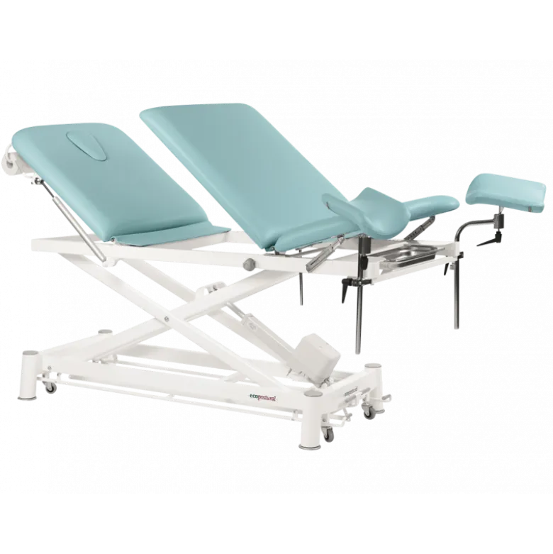 Divan d'examen mixte électrique Ecopostural Cxx81T13 et Cxx82T13 (1 moteur) + Tabouret et housse offerts