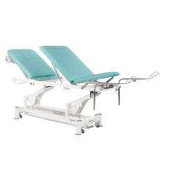 Divan d'examen mixte électrique Ecopostural Cxx81T13 et Cxx82T13 (1 moteur) + Tabouret et housse offerts