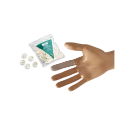 Doigtier 1 doigt roulés latex non poudrés non stériles (sachet de 100)