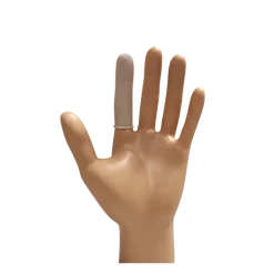 Doigtier 1 doigt roulés latex non poudrés non stériles (sachet de 100)