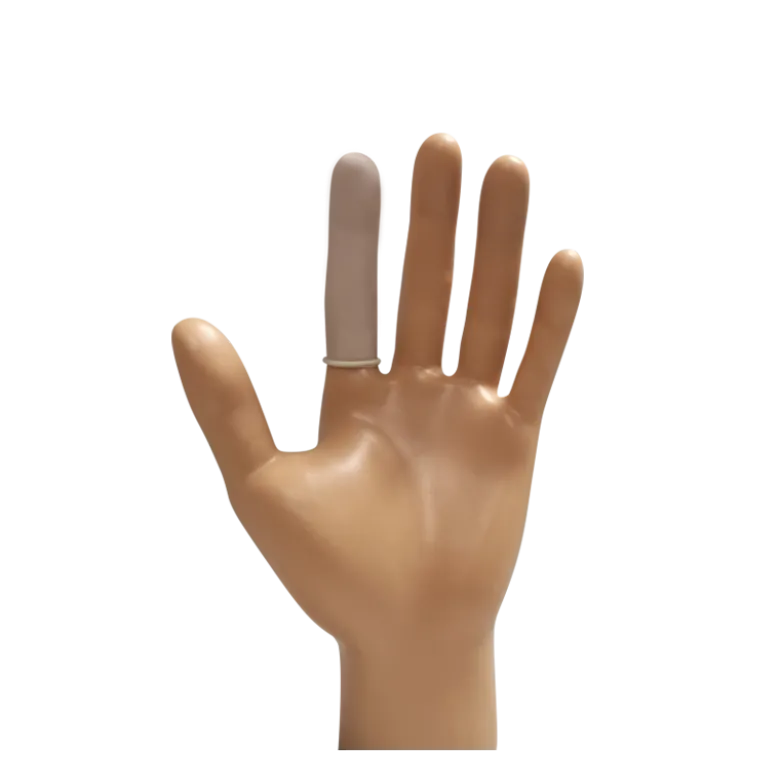 Doigtier 1 doigt roulés latex non poudrés non stériles (sachet de 100)