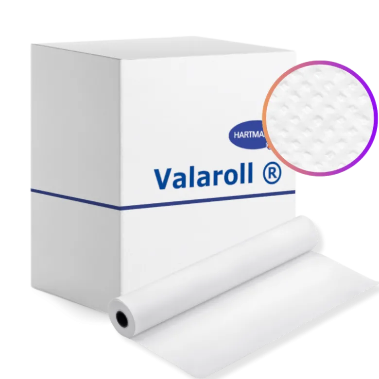 Draps d'examen ouate gaufrée ValaRoll (12 rouleaux)