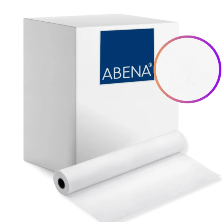 Draps d’examen ouate lisse Abena (carton de 6 ou de 12 rouleaux)