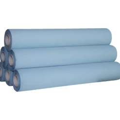 Draps d'examen épais ouate plastifiée gaufrée M’ROLL (6 rouleaux)