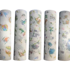 Draps d'examen pédiatrique gauffré (9 rouleaux)