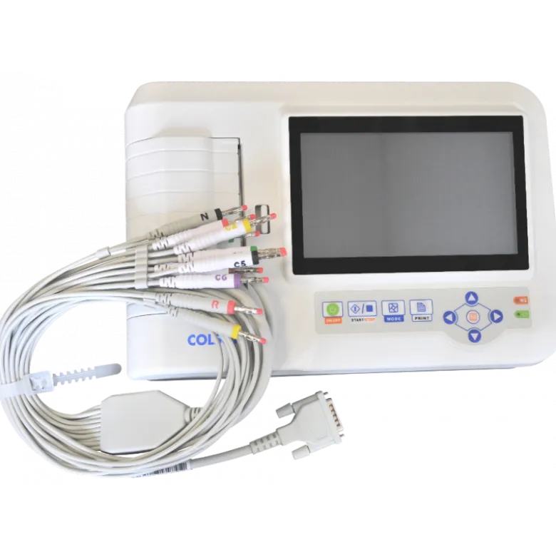 Electrocardiographe ECG Colson Cardi-6 (6 pistes) avec interprétation