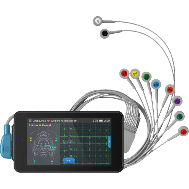 Electrocardiographe ECG de poche Cardio One Mini avec interprétation