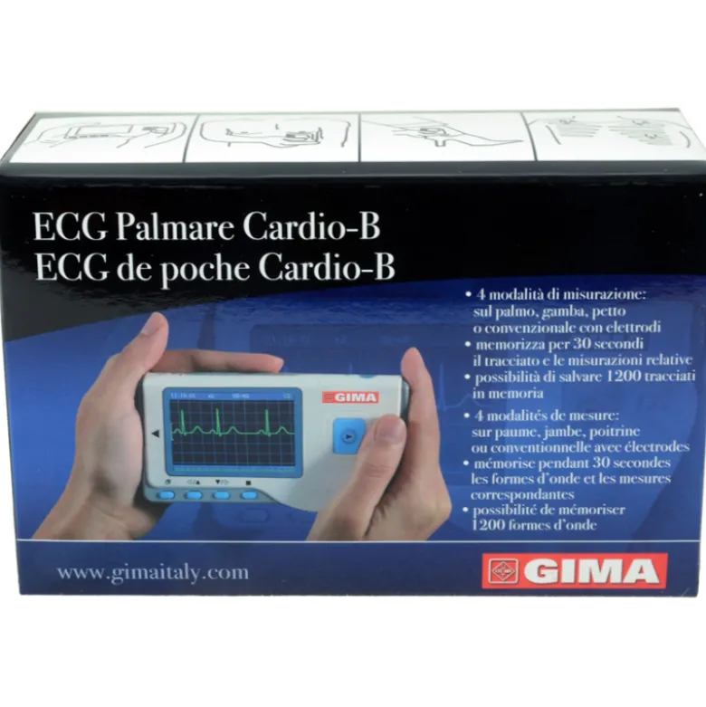 Electrocardiographe ECG de poche GIMA Cardio-B