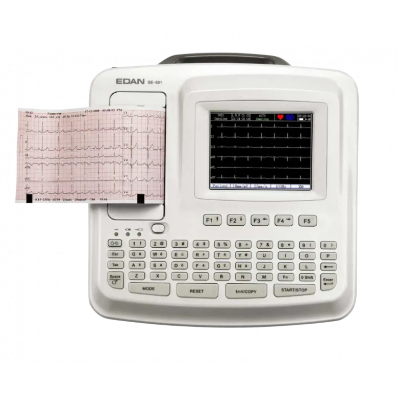 Electrocardiographe ECG Edan SE 601 C (6 pistes) avec interprétation