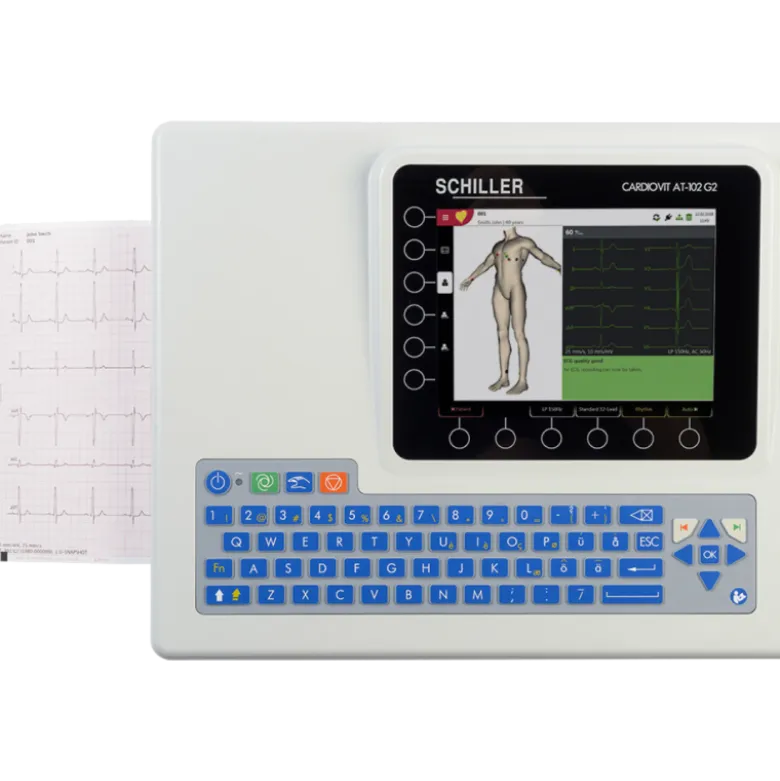 Electrocardiographe ECG Schiller AT102 G2 Cardiovit (12 pistes)