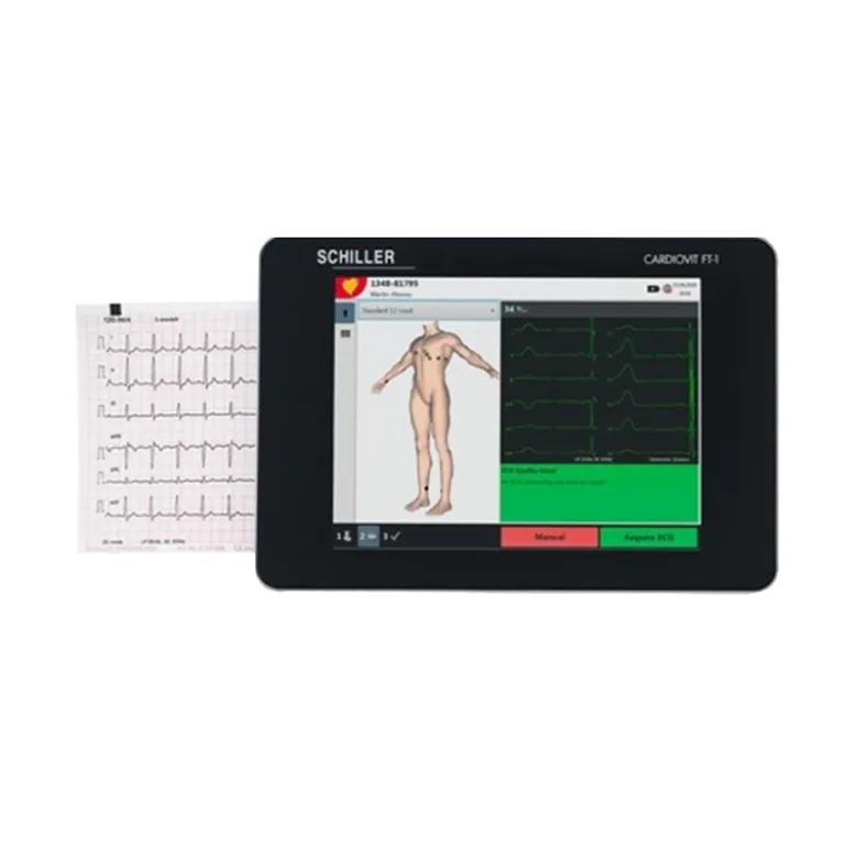 Electrocardiographe ECG Schiller FT-1 Cardiovit (6 pistes)