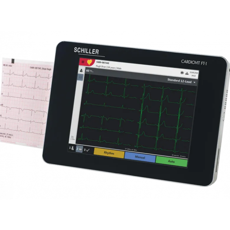 Electrocardiographe ECG Schiller FT-1 Cardiovit (6 pistes)