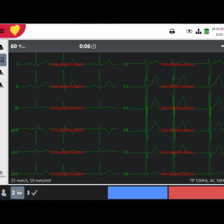 Electrocardiographe ECG Schiller FT-1 Cardiovit (6 pistes)