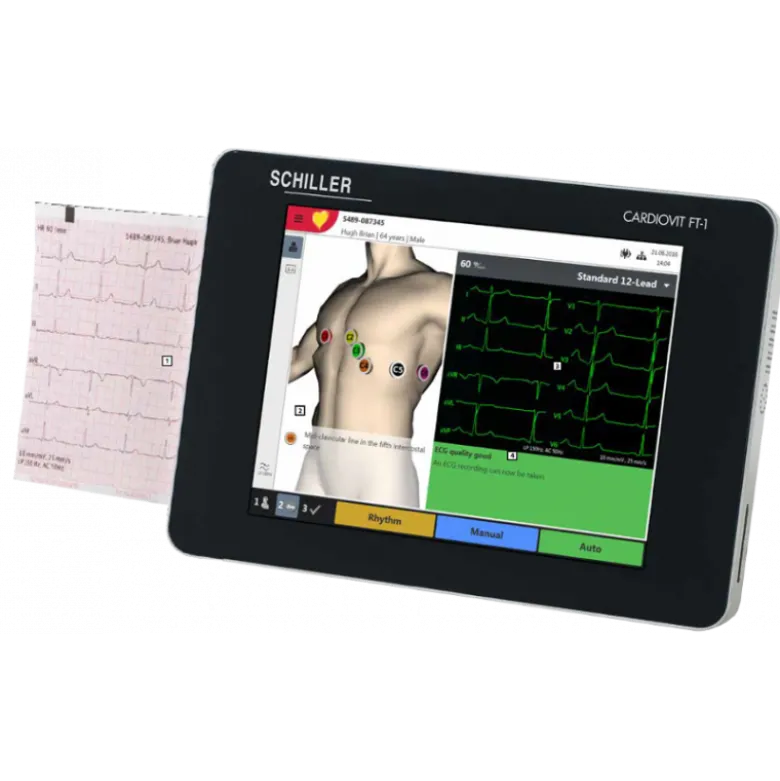 Electrocardiographe ECG Schiller FT-1 Cardiovit (6 pistes)