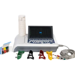 Electrocardiographe ECG Spengler Cardiomate 12 (12 pistes) avec interprétation