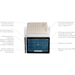 Electrocardiographe ECG Spengler Cardiomate EVI 10