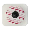 Electrodes ECG carrées à pression Red Dot 2570 3M - connecteur en carbone (lot de 1000)