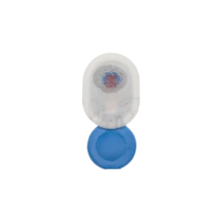Electrodes ECG ovales à pression Blue Sensor N-00-S/25 Ambu - connecteur excentré en laiton (lot de 1000)