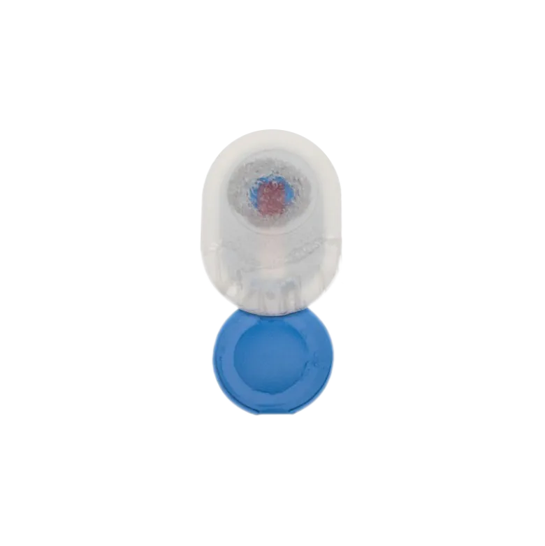 Electrodes ECG ovales à pression Blue Sensor N-00-S/25 Ambu - connecteur excentré en laiton (lot de 1000)