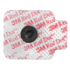 Electrodes ECG rectangulaires à pression 2660-5 Adhésif - connecteur en carbone (lot de 1000)