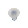 Electrodes ECG rondes à pontet Blue Sensor M-00-A/50 Ambu - connecteur excentré en laiton (lot de 1000)