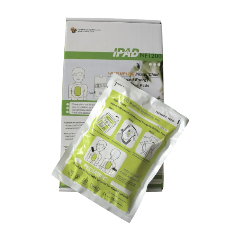 Electrodes enfants pour défibrillateur I-PAD (la paire)