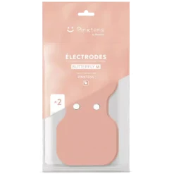 Electrodes pour électrostimulateur Pinktens