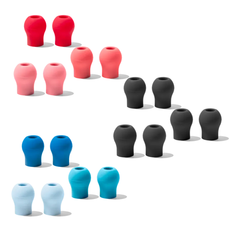 Embouts auriculaires pour stéthoscopes Eko CORE 500 (lot de 6 paires)