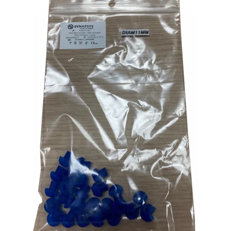 Embouts jetables pour tympanomètres Inventis forme champignon (boite de 25)