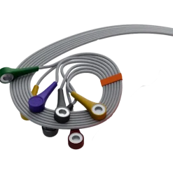 Ensemble de 5 brins IEC pour Holter ECG Cardioline Clickholter