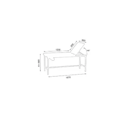 Ensemble de mobilier de cabinet Carina Ecomax