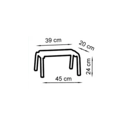 Ensemble de mobilier de cabinet Carina Ecomax