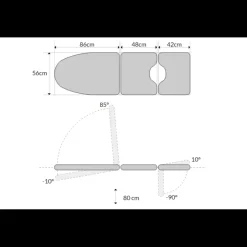 Ensemble de mobilier d'examen pour gynécologie (n°2) - Fauteuil fixe Mobercas