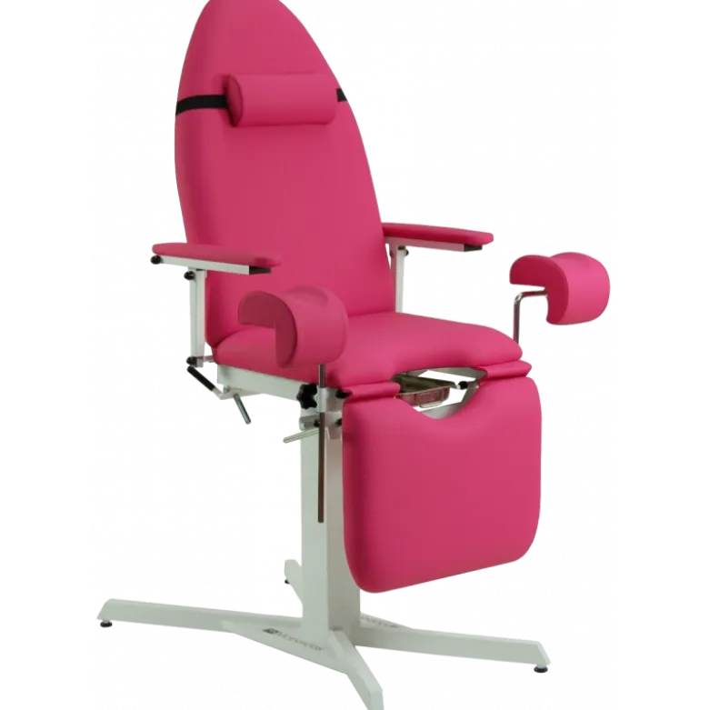 Ensemble de mobilier d'examen pour gynécologie (n°2) - Fauteuil fixe Mobercas